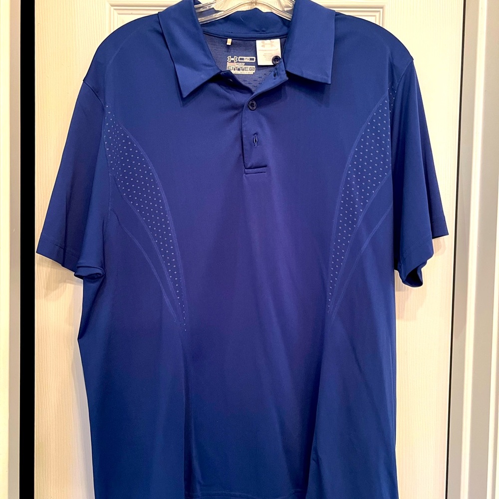 Men’s Under Armour Fitted Polo - Large